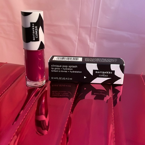 Clinique Pop Splash marimekko for Clinique lip gloss limited edition.NIB🔺FIRM🔺 - Picture 1 of 7